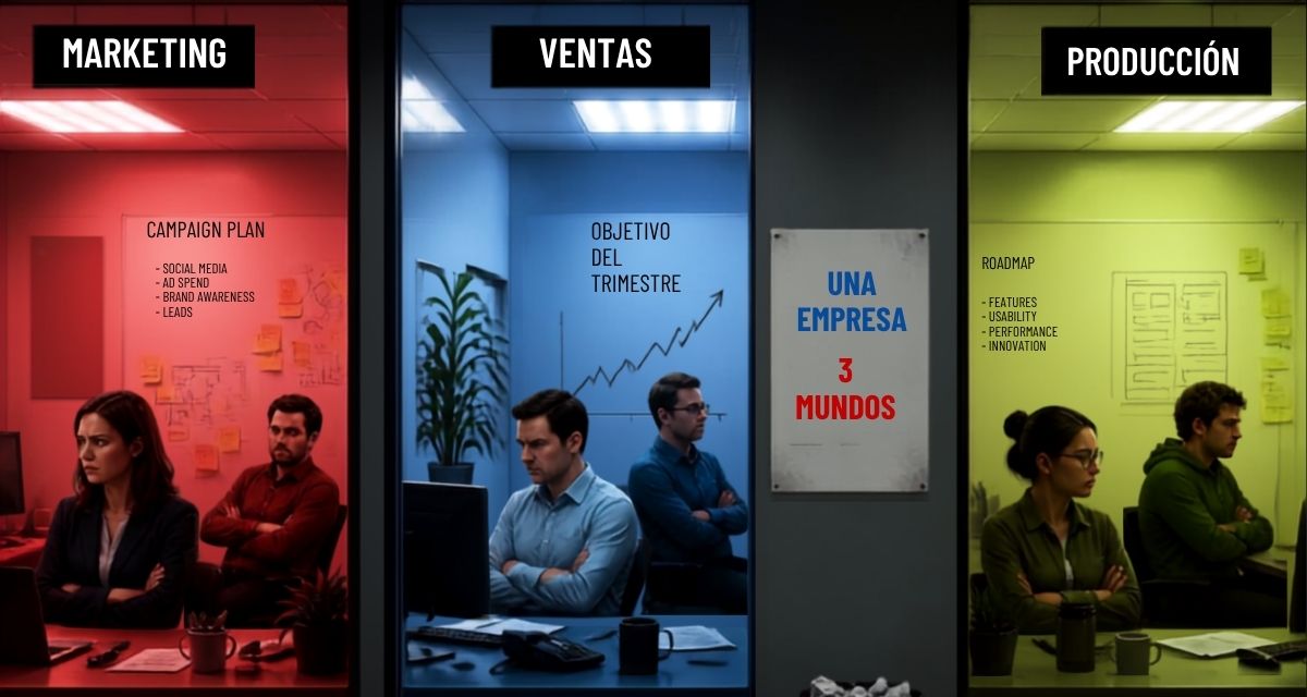 Equipo colaborando